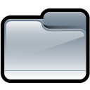 Folder Generic Silver Icon 128x128 png